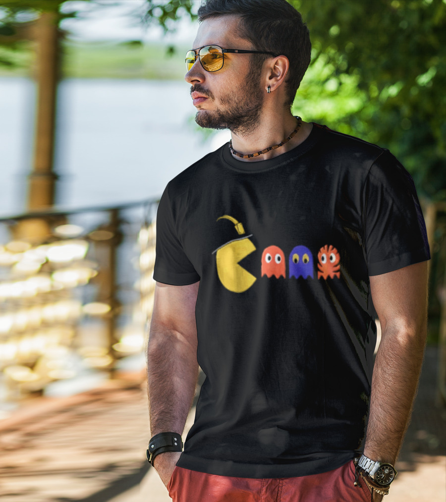 Steel Rivals Pac Man Ghosts T-Shirt