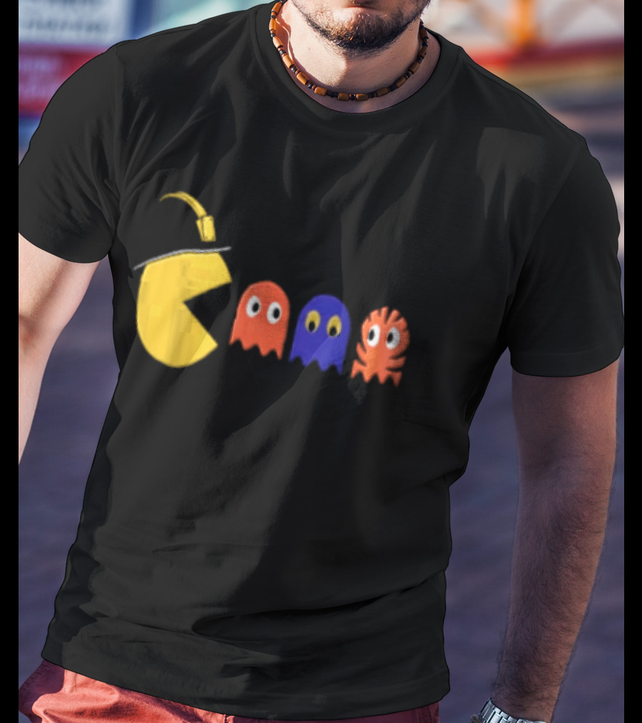 Steel Rivals Pac Man Ghosts T-Shirt