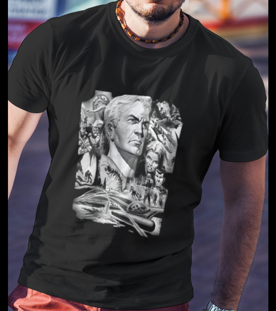 The Trigan Empire Sci Fi Adventure Comic Art Exploration T-Shirt