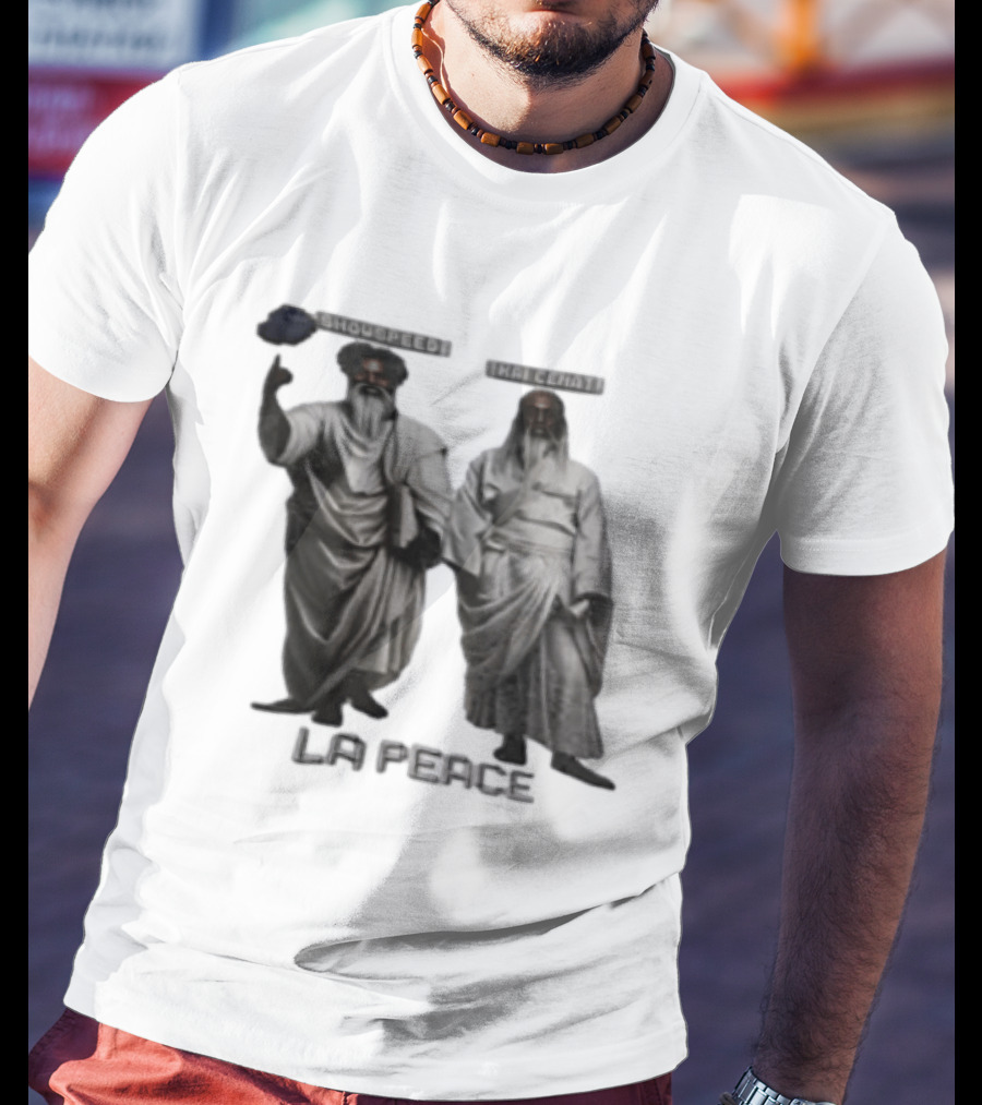 LA Peace Kai Cenat Speed Greek Statue Fashion Vibe T-Shirt