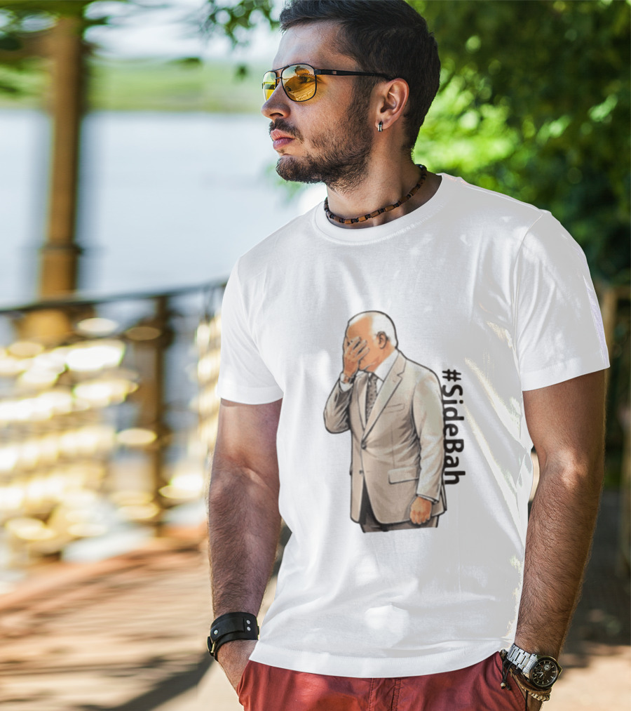 #SideBah Iconic Facepalm Suit T-Shirt