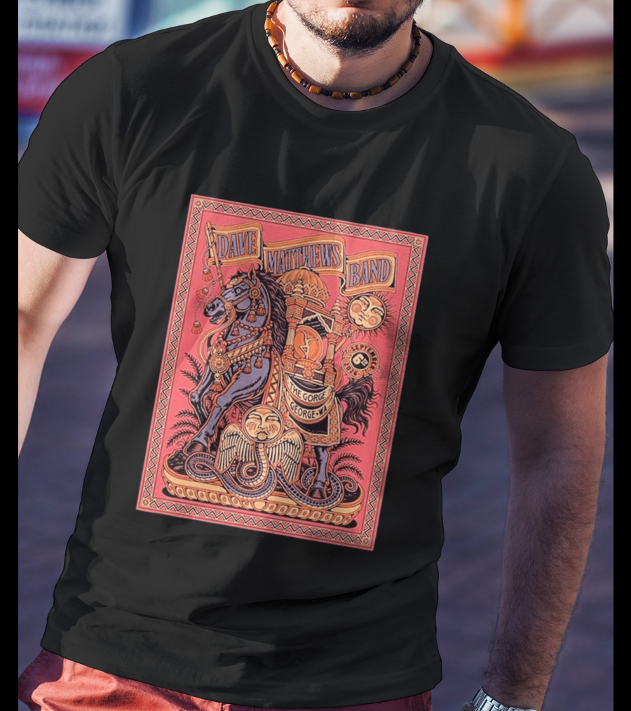 Dave Matthews Band Gorge WA Event September 6 Night 3 At The Gorge George WA T-Shirt