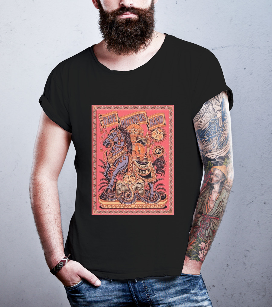 Dave Matthews Band Gorge WA Event September 6 Night 3 At The Gorge George WA T-Shirt