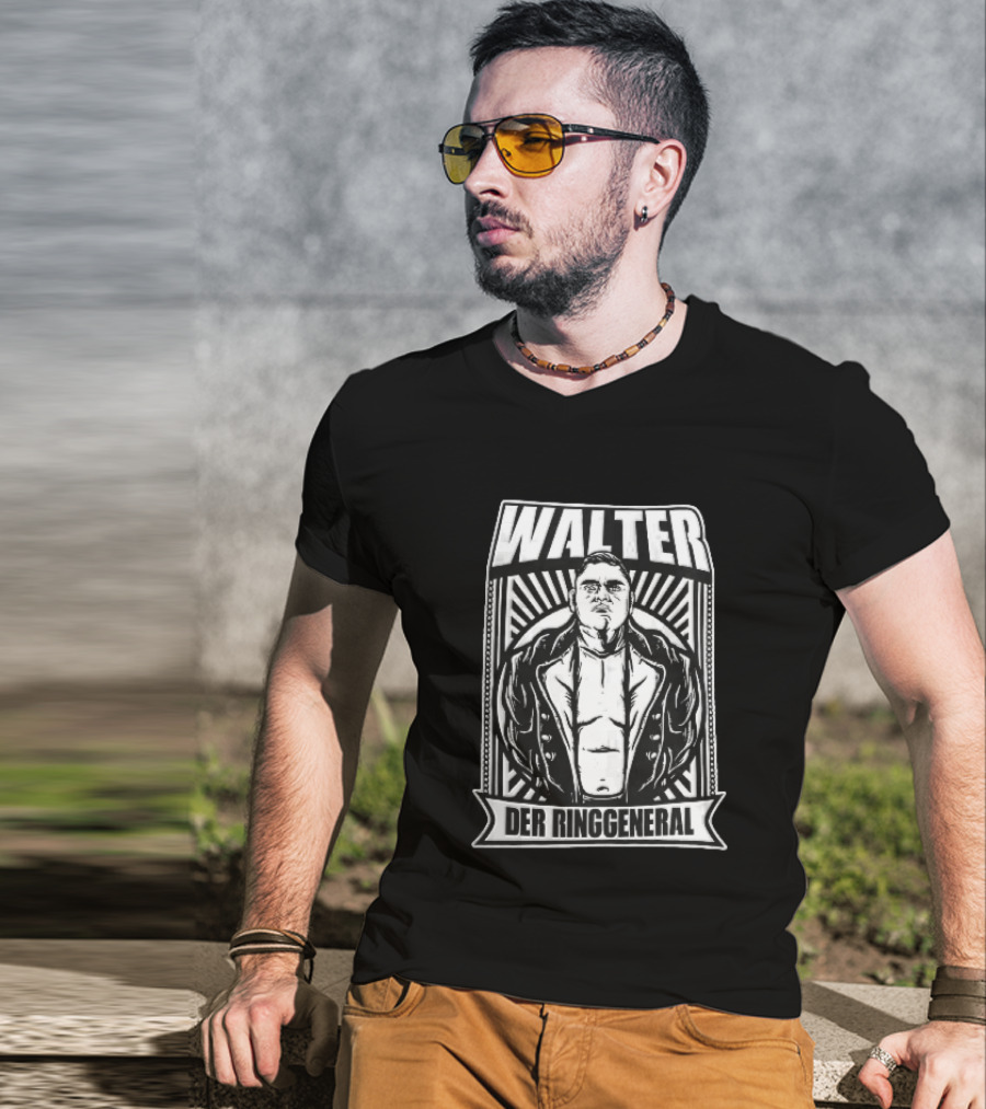 Walter Der Ringgeneral Sunburst Line T-Shirt