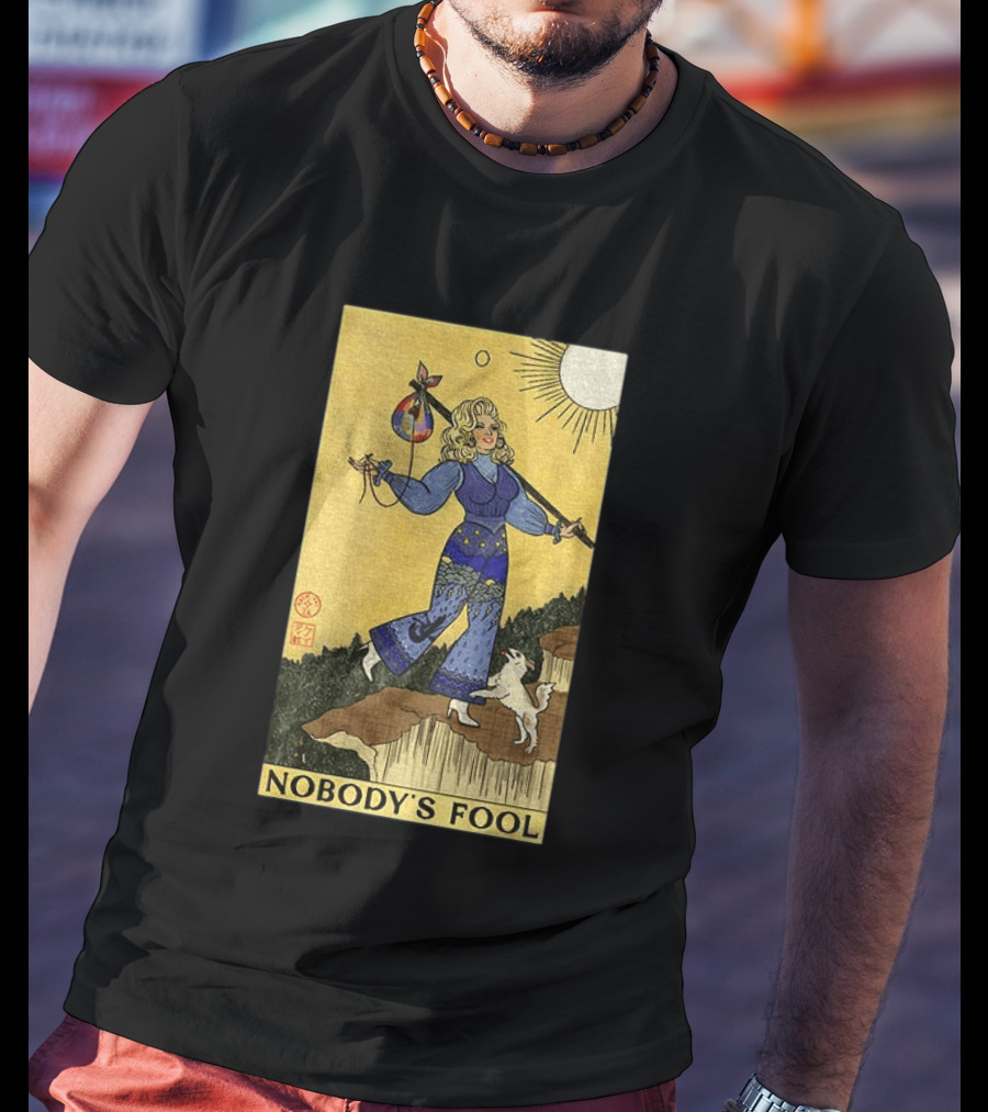 Dolly Parton Nobody's Fool Tarot Card Sun T-Shirt
