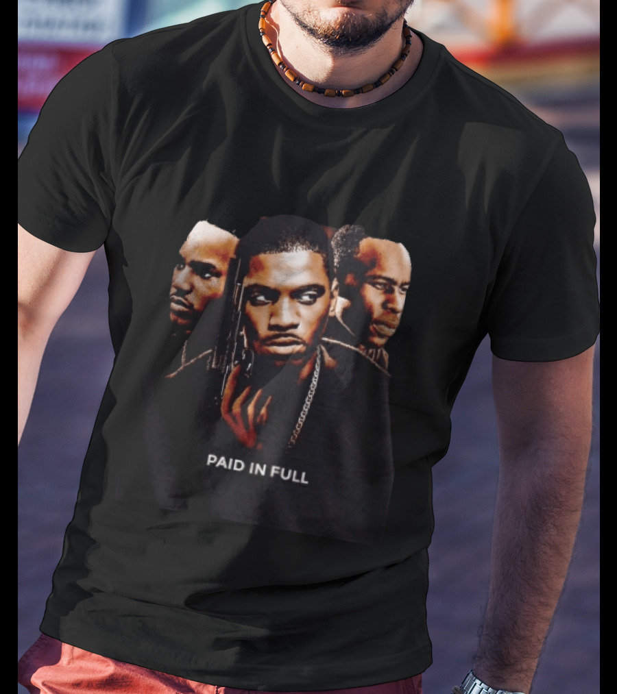 Paid In Full Cast Movie Characters Collection T-Shirt