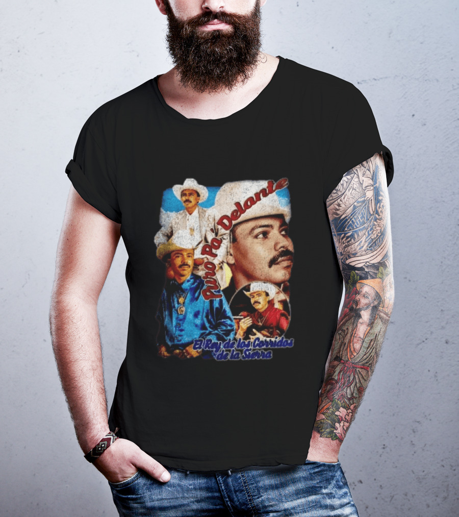 Puro Pa' Delante El Rey De Los Corridos De La Sierra Chalino Sanchez T-Shirt