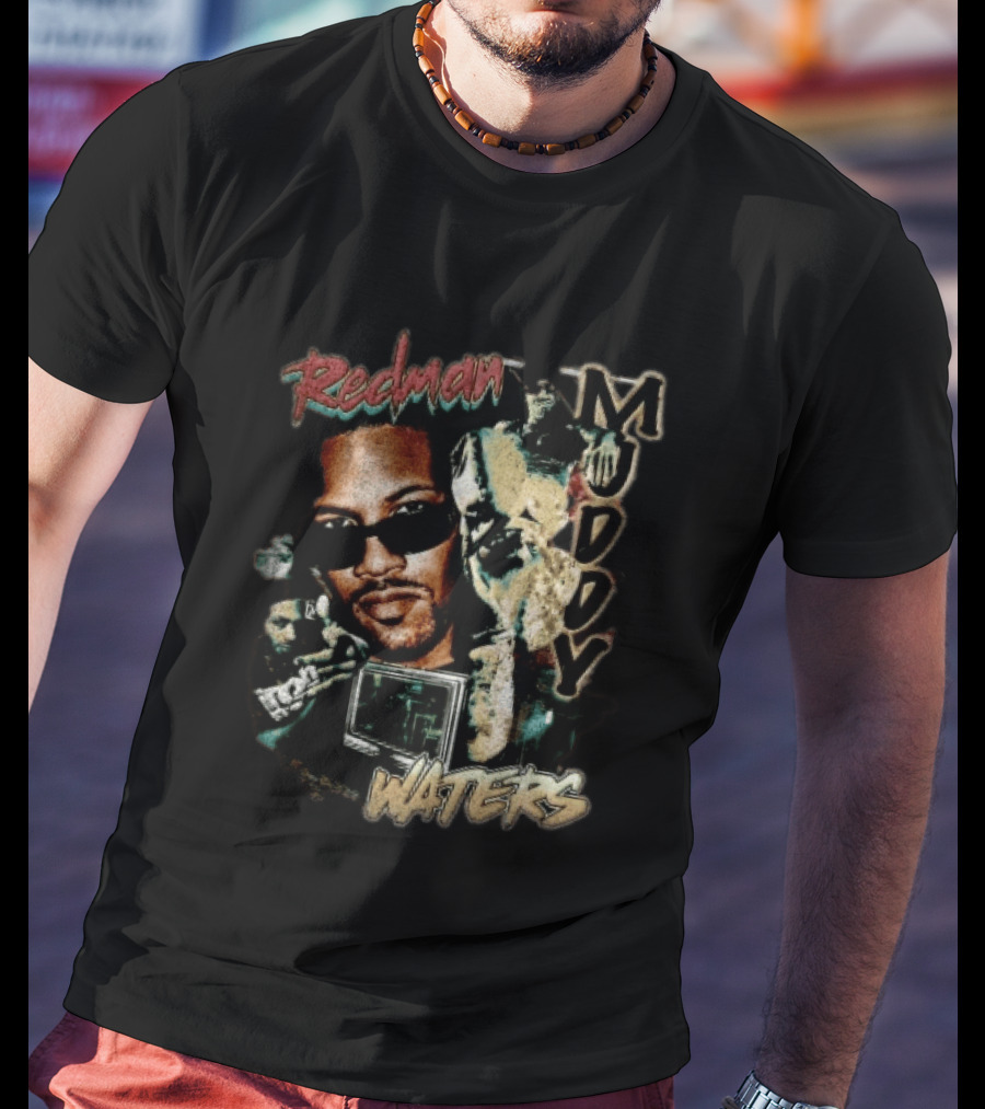 Redman Muddy Waters Vintage Hip Hop Album T-Shirt