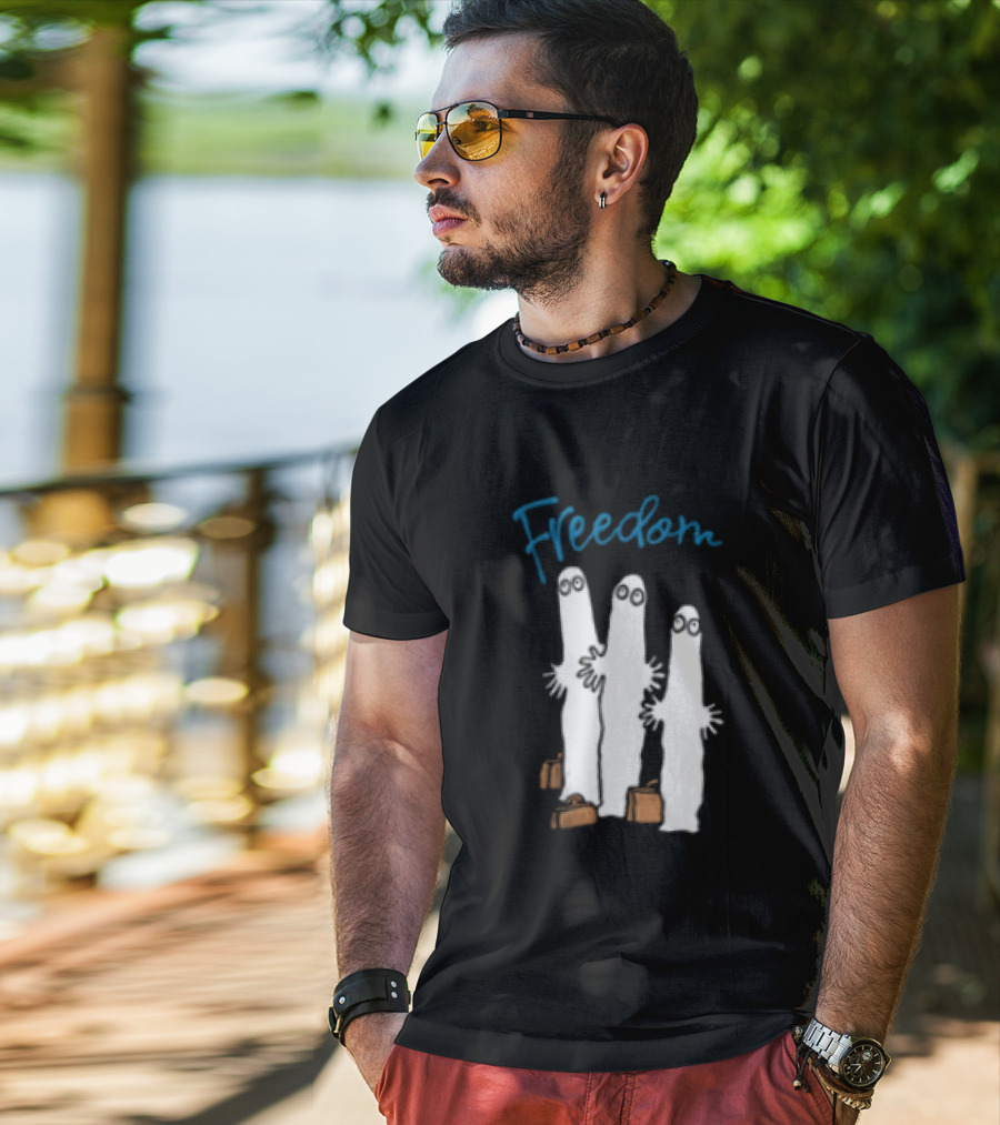 Freedom The Hattifatteners Adventure Exploration Characters T-Shirt
