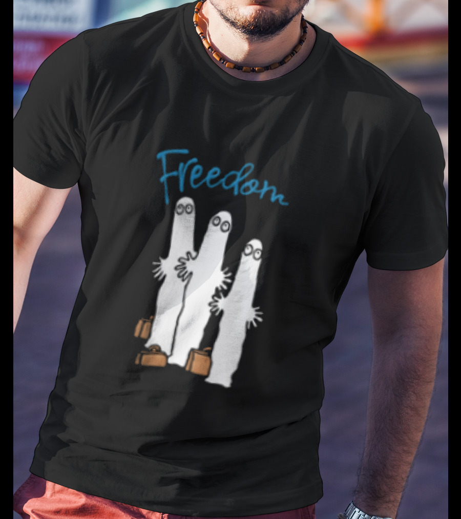 Freedom The Hattifatteners Adventure Exploration Characters T-Shirt