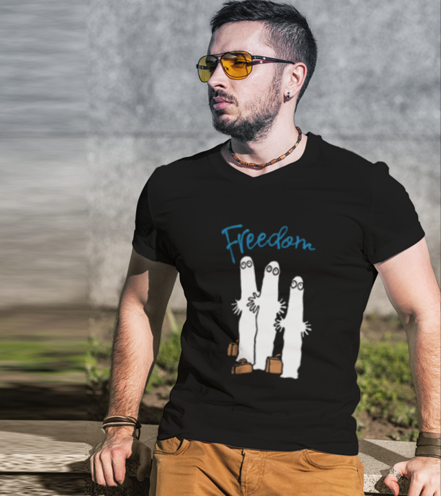 Freedom The Hattifatteners Adventure Exploration Characters T-Shirt