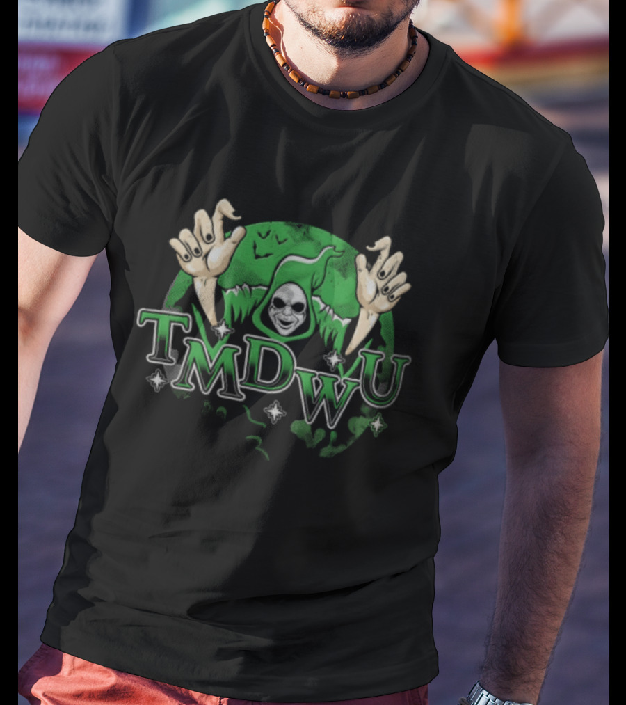 TMDWU Ghost Halloween Paranormal Hands And Haunting Spirit T-Shirt