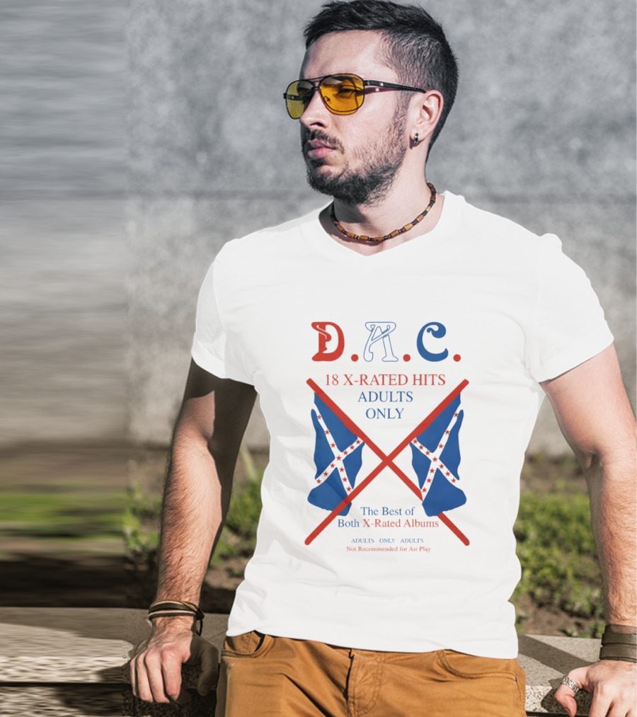 D.A.C. 18 X Rated Hits Adults Only The Best Of Both X Rated Albums T-Shirt