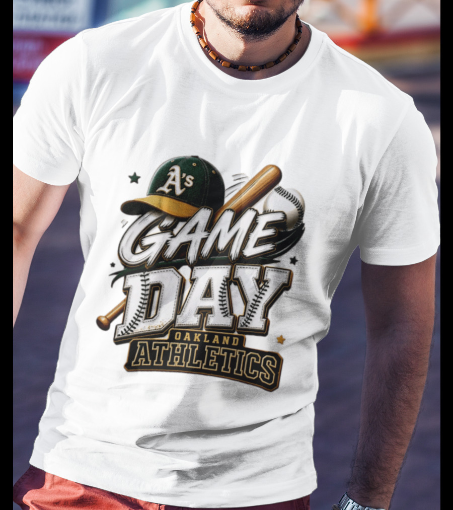 Oakland Athletics MLB Game Day A's Baseball 2026 T-Shirt