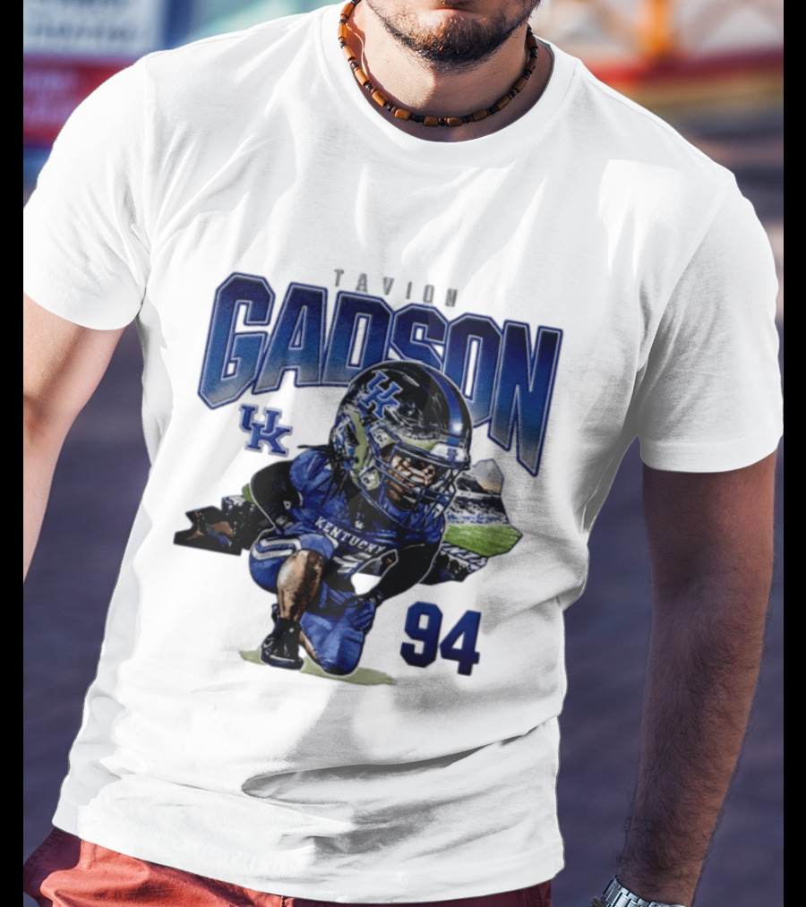 Tavion Gadson Kentucky Wildcats Football 94 UK T-Shirt