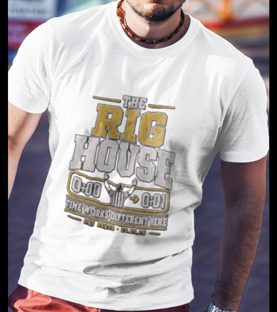The Big House 0 00 To 0 01 Time Works Different Here Ann Arbor 09 05 26 T-Shirt