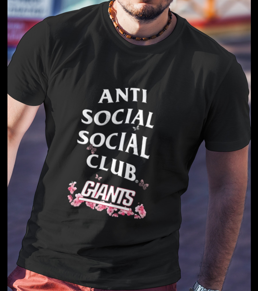 Anti Social Social Club Giants Floral 2026 T-Shirt