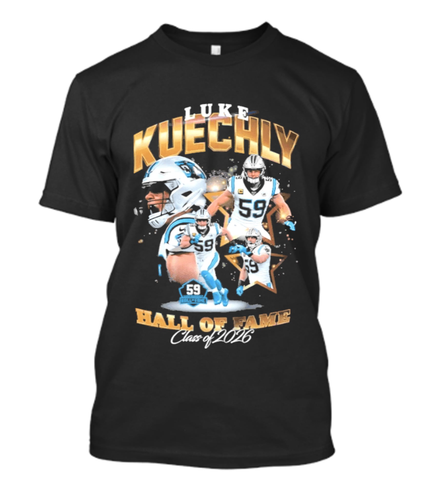 Luke Kuechly Panthers Hall Of Fame Class Of 2026 T-Shirt