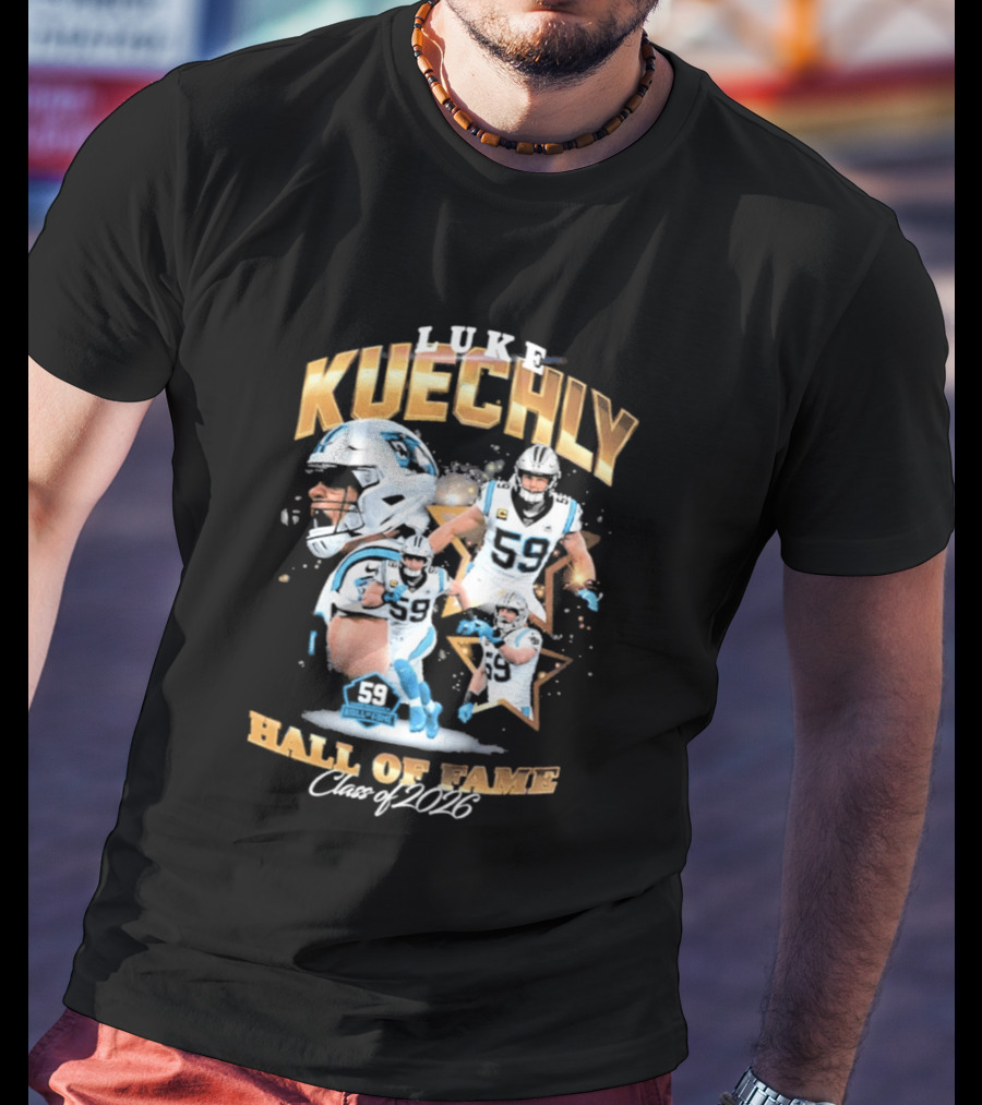 Luke Kuechly Panthers Hall Of Fame Class Of 2026 T-Shirt