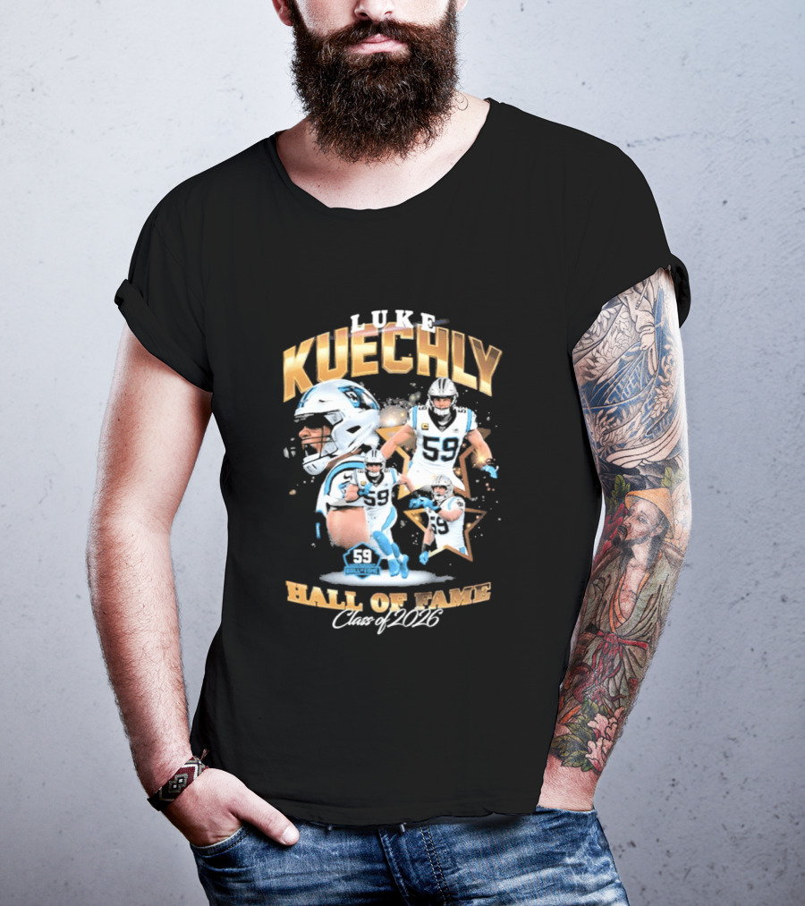 Luke Kuechly Panthers Hall Of Fame Class Of 2026 T-Shirt