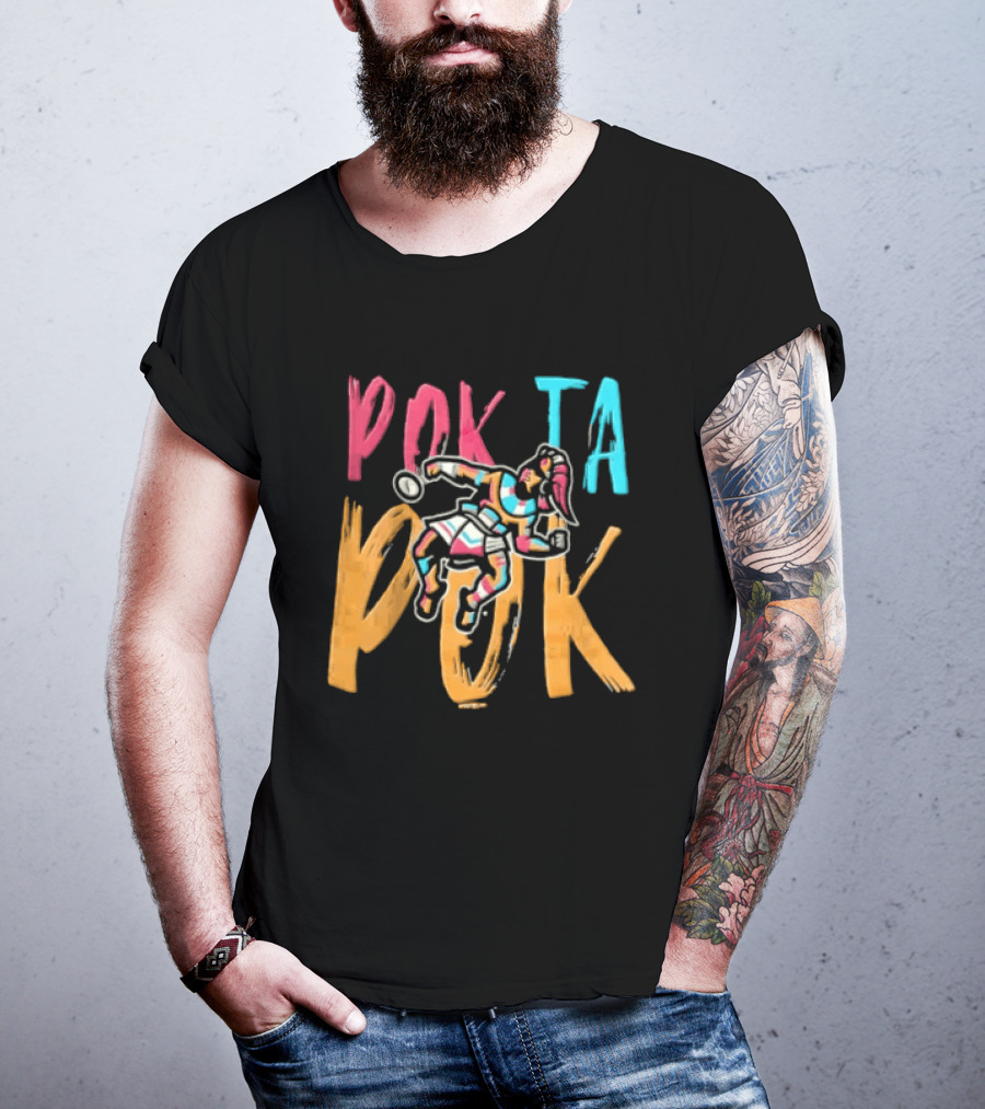Pok Ta Pok Copa Pensacola Pensacola Blue Wahoos MiLB Baseball Playful Athletic T-Shirt
