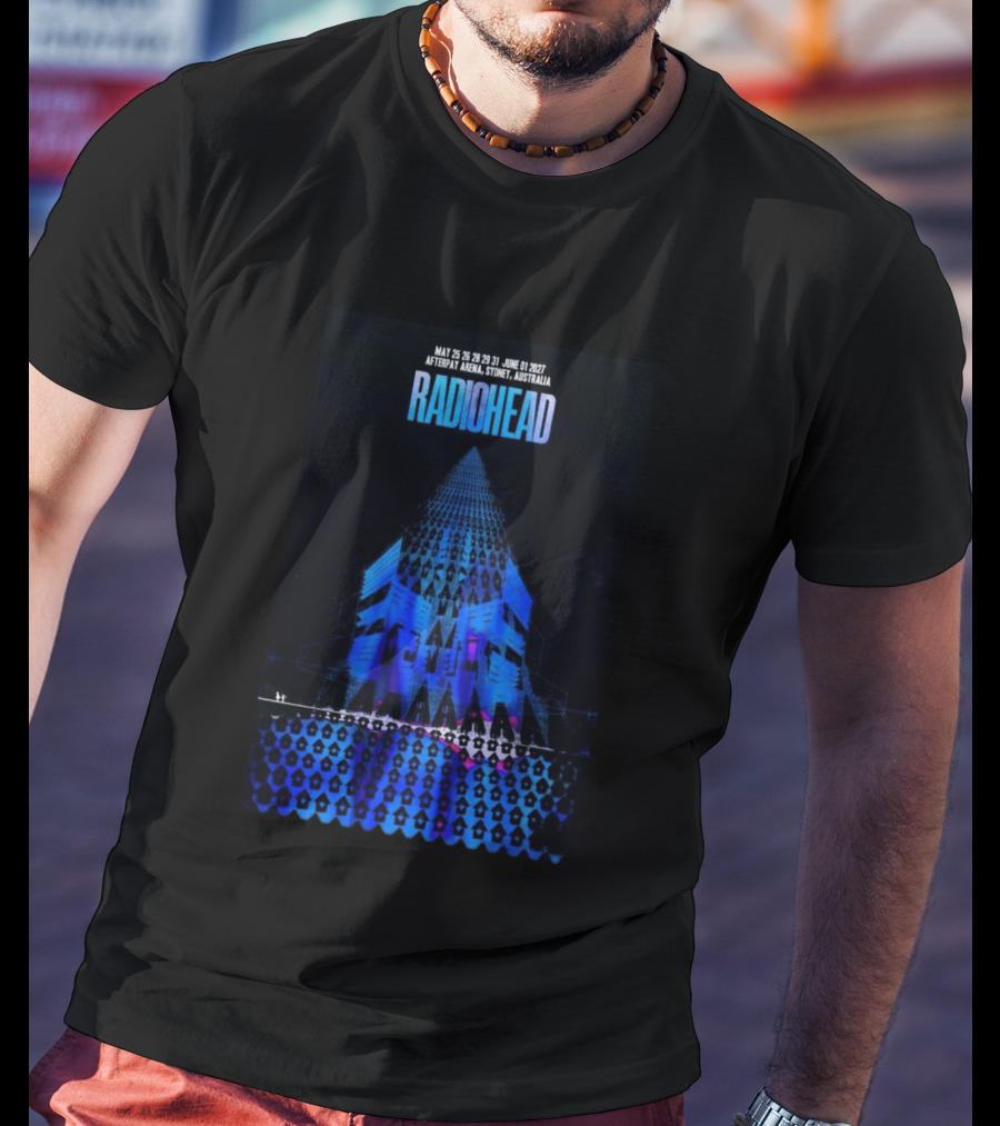 Radiohead Sydney Australia 2027 Afterpay Arena May 25 26 28 29 31 June 1 Concert T-Shirt