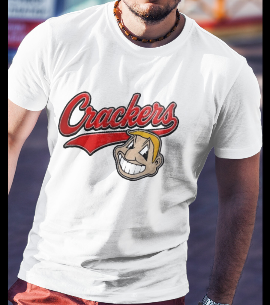 Crackers Chief Wahoo Cleveland Indians T-Shirt