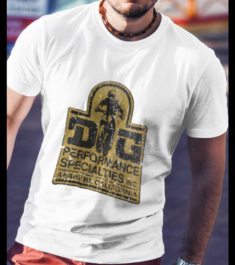 Dg Bmx 1974 Performance Specialties Inc Anaheim California T-Shirt