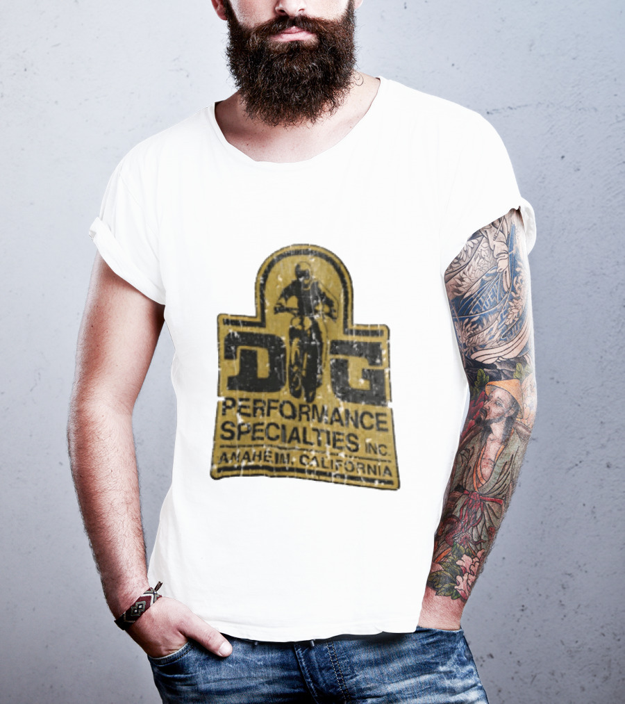Dg Bmx 1974 Performance Specialties Inc Anaheim California T-Shirt
