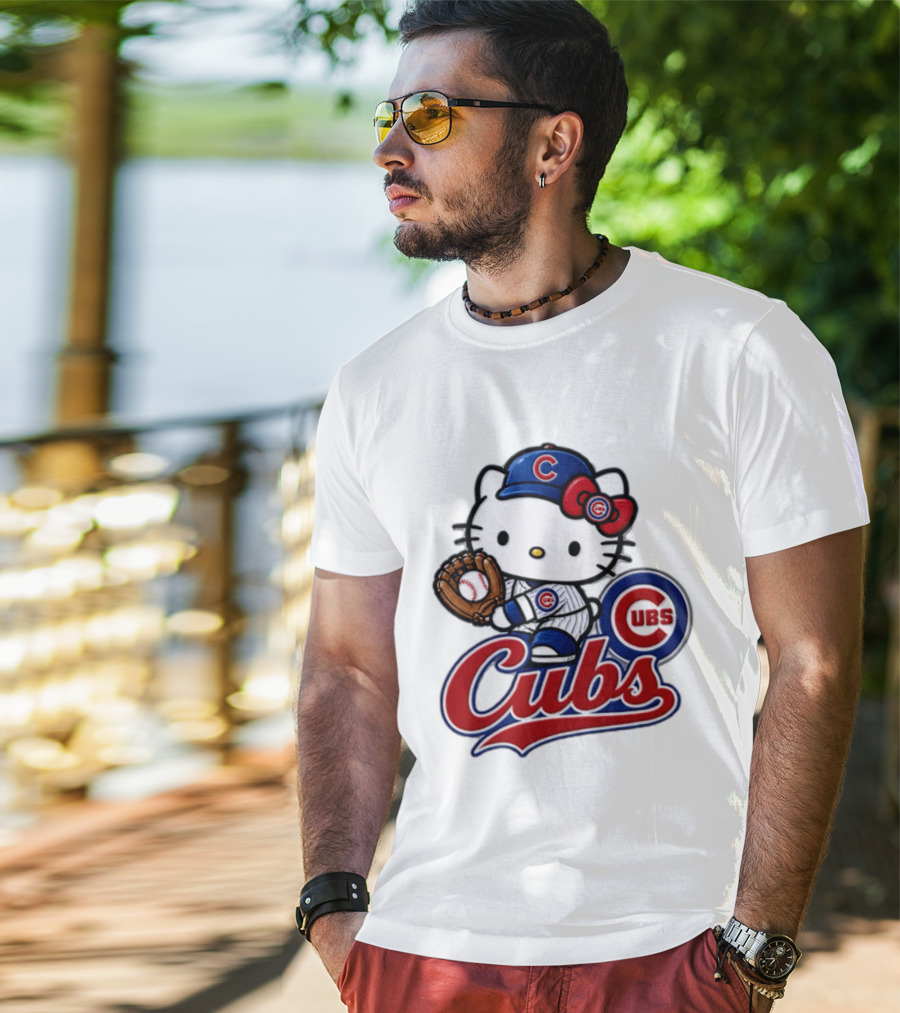 Hello Kitty Cubs 2026 MLB Baseball Chicago T-Shirt