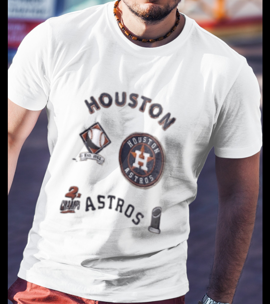Houston Astros 2x Champs Baseball EST 1962 T-Shirt
