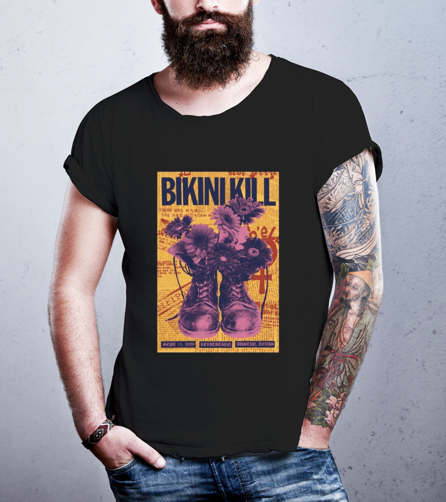 Bikini Kill Levitation Festival Austin Texas Sept 11 2026 T-Shirt