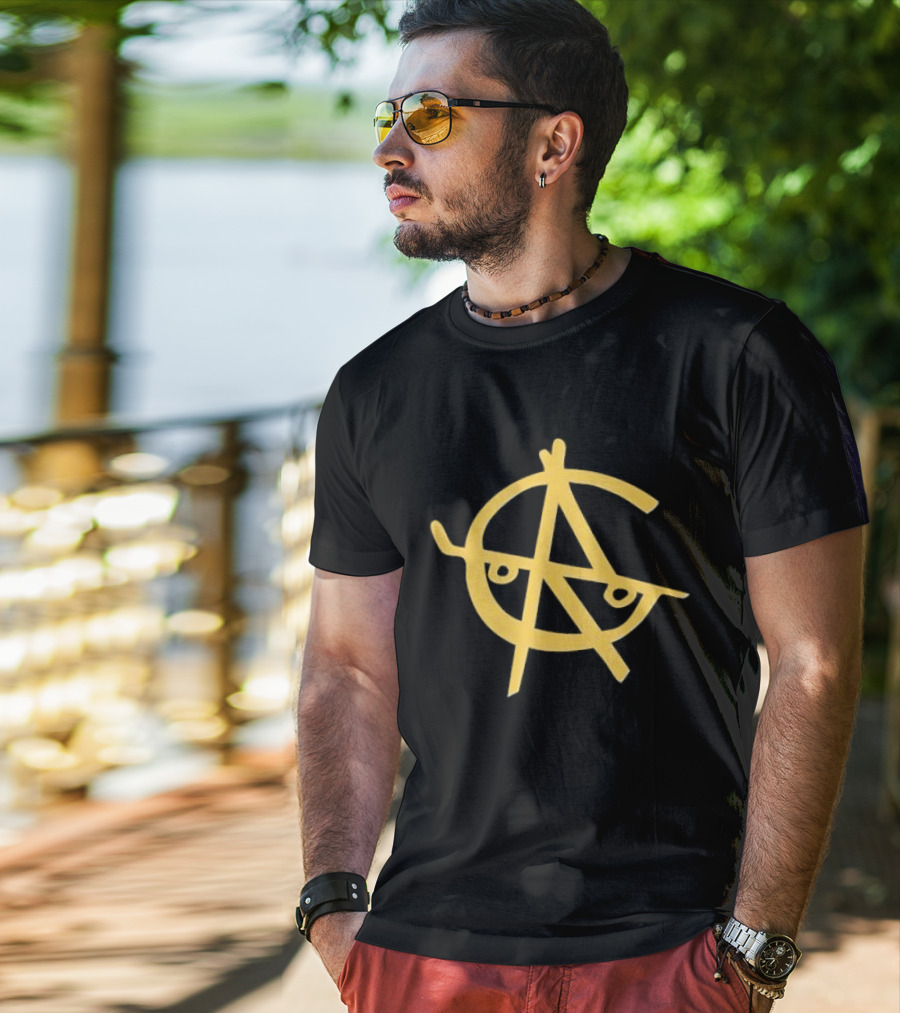 Golden Skate Hockey Anarchy T-Shirt
