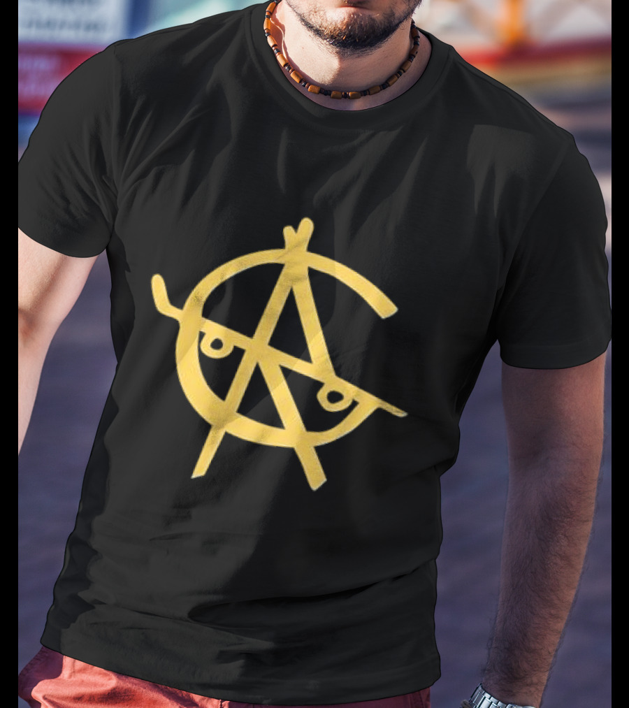 Golden Skate Hockey Anarchy T-Shirt