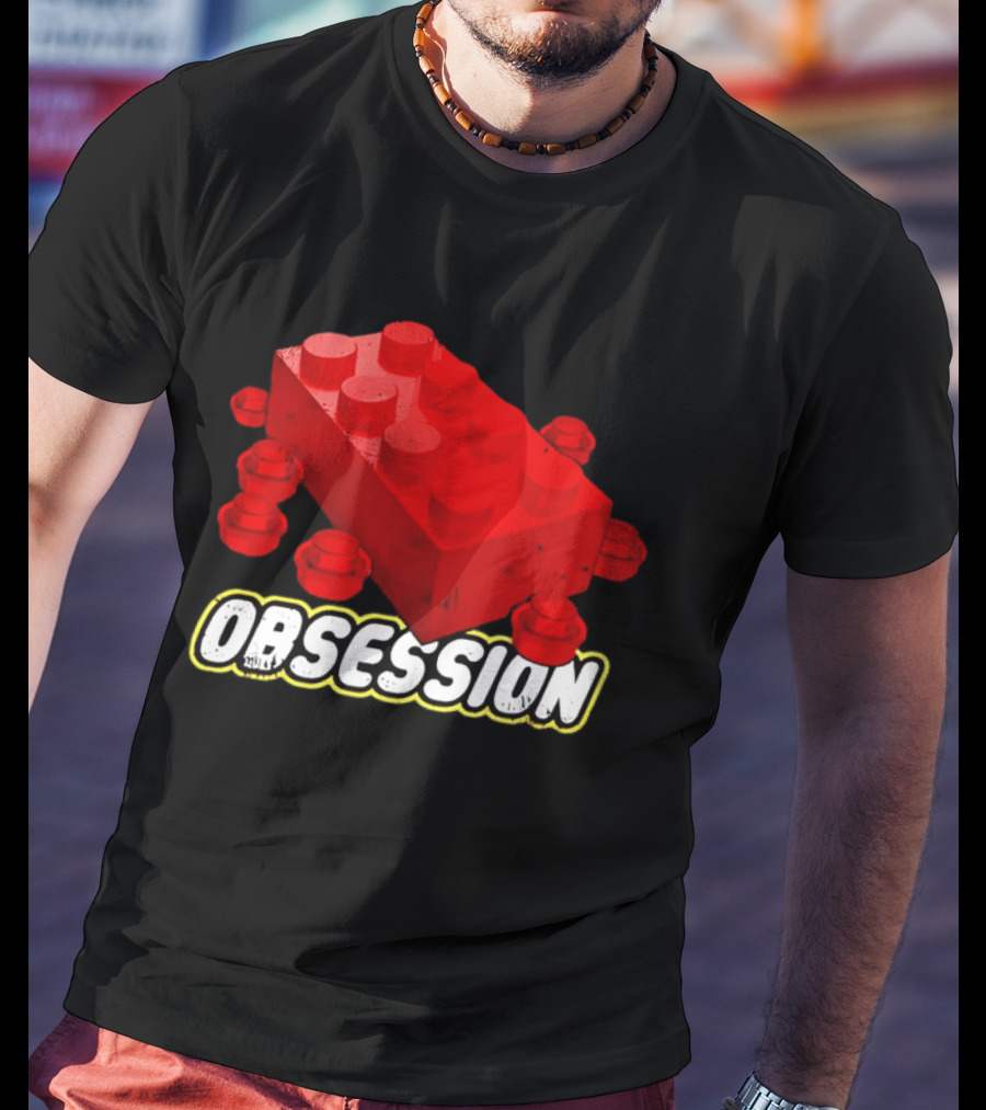 Obsession Careful Who You Play With Red Brick T-Shirt