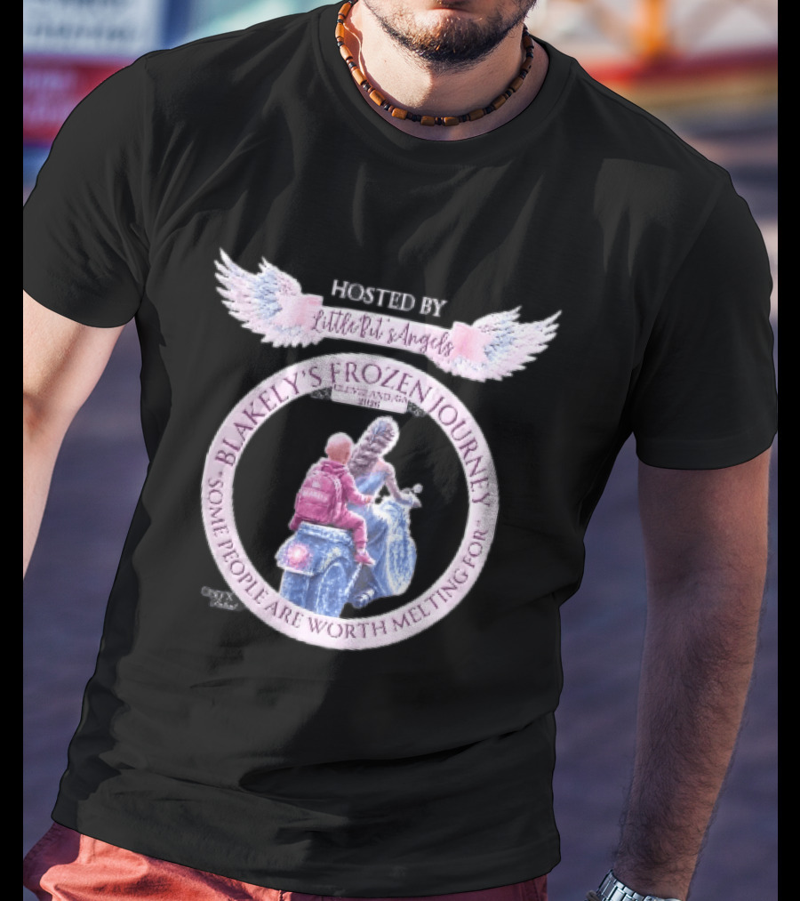 Little Bit's Angels Blakely's Frozen Journey Cleveland GA 2026 Some People Are Worth Melting For T-Shirt