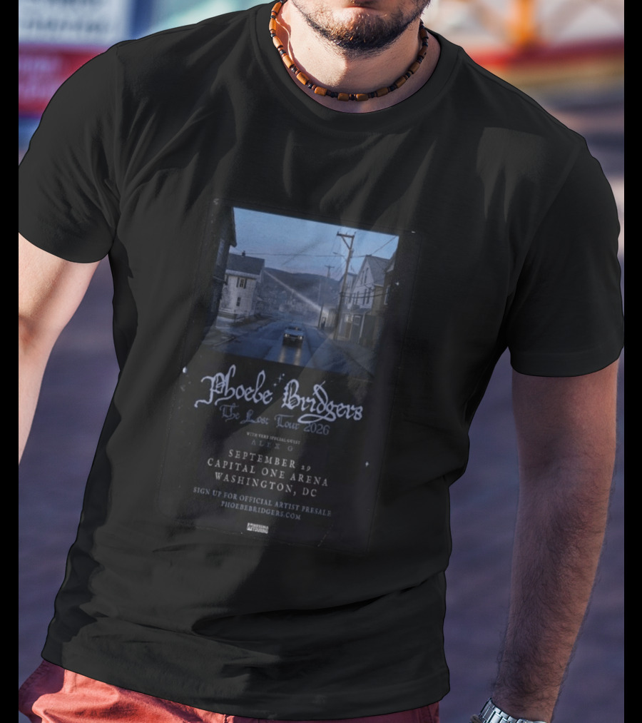 Phoebe Bridgers The Lost Tour 2026 September 29 Capital One Arena Washington DC T-Shirt