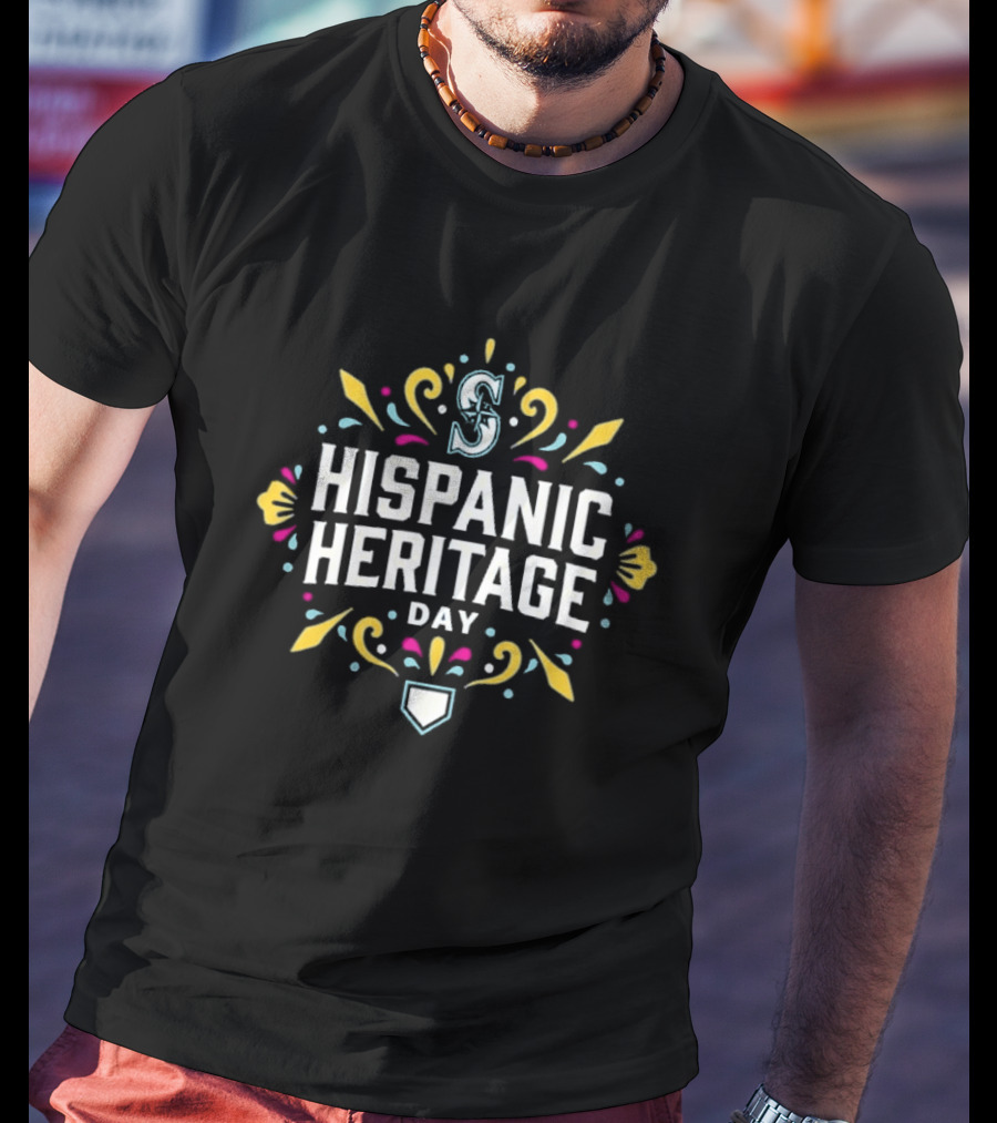 Mariners Hispanic Heritage Day S 2026 Celebratory T-Shirt
