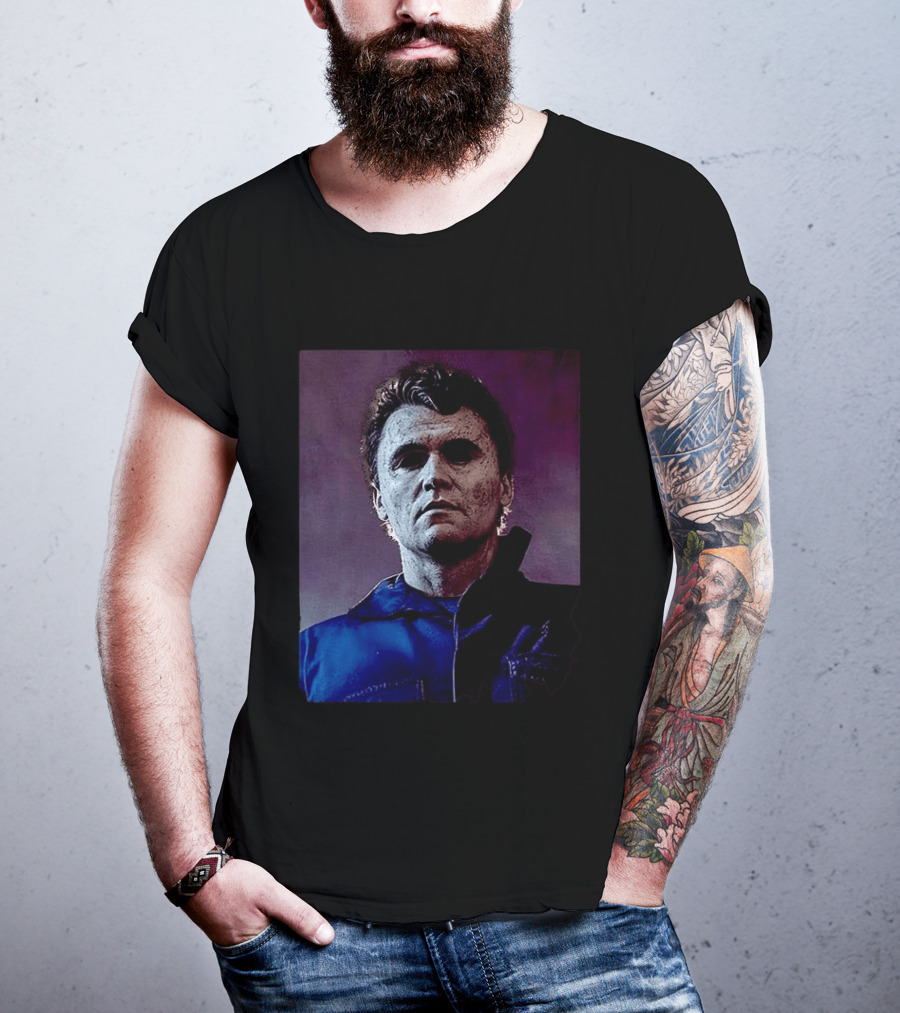 Mikirk Myers Michael Myers X Charlie Kirk T-Shirt