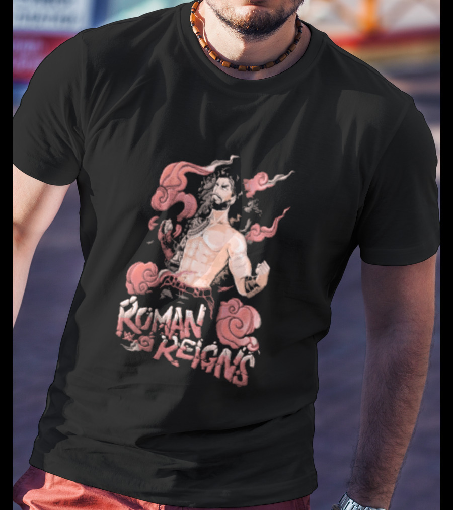 Roman Reigns WWE Anime T-Shirt