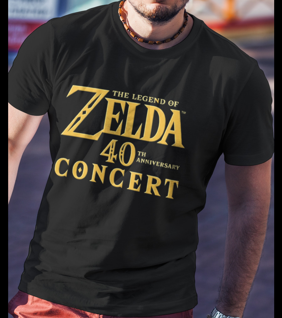 The Legend Of Zelda 40th Anniversary Concert Celebration T-Shirt