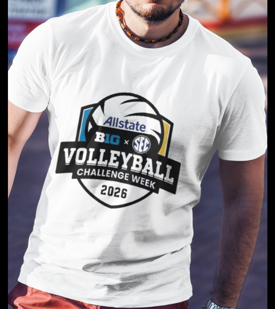 Allstate Big Ten SEC Volleyball Challenge Week 2026 T-Shirt