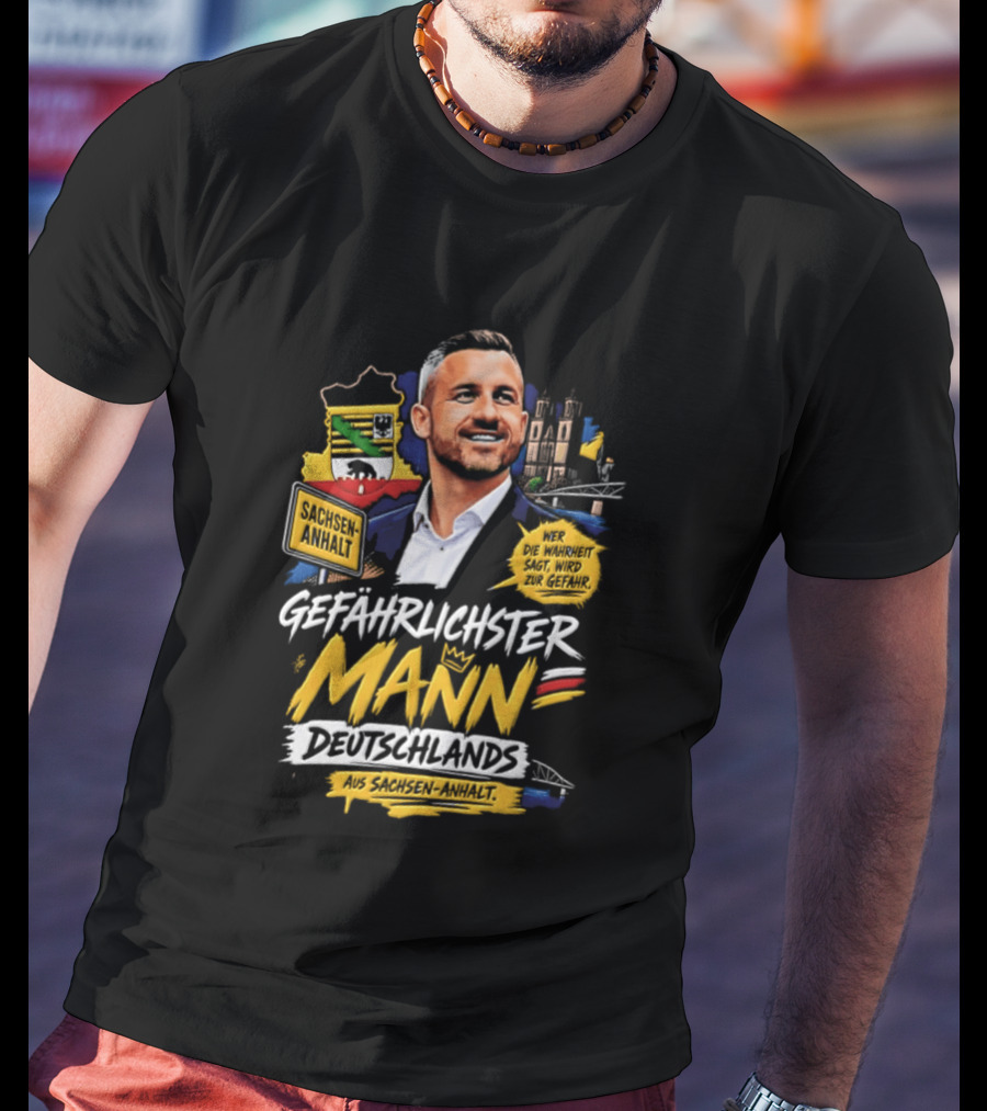 Ulrich Siegmund Gefährlichster Mann Deutschlands Besonderer T-Shirt