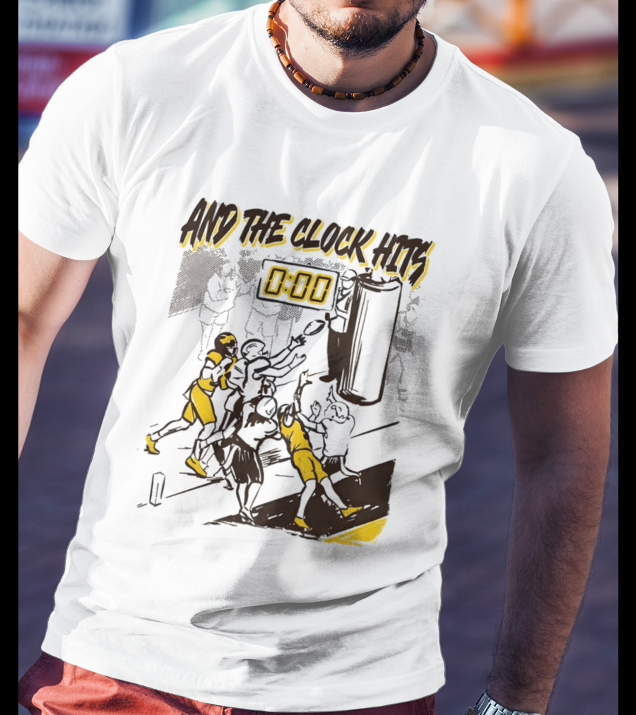 Western Michigan Broncos And The Hits 0 00 WSU Vs Michigan Sports Moment T-Shirt
