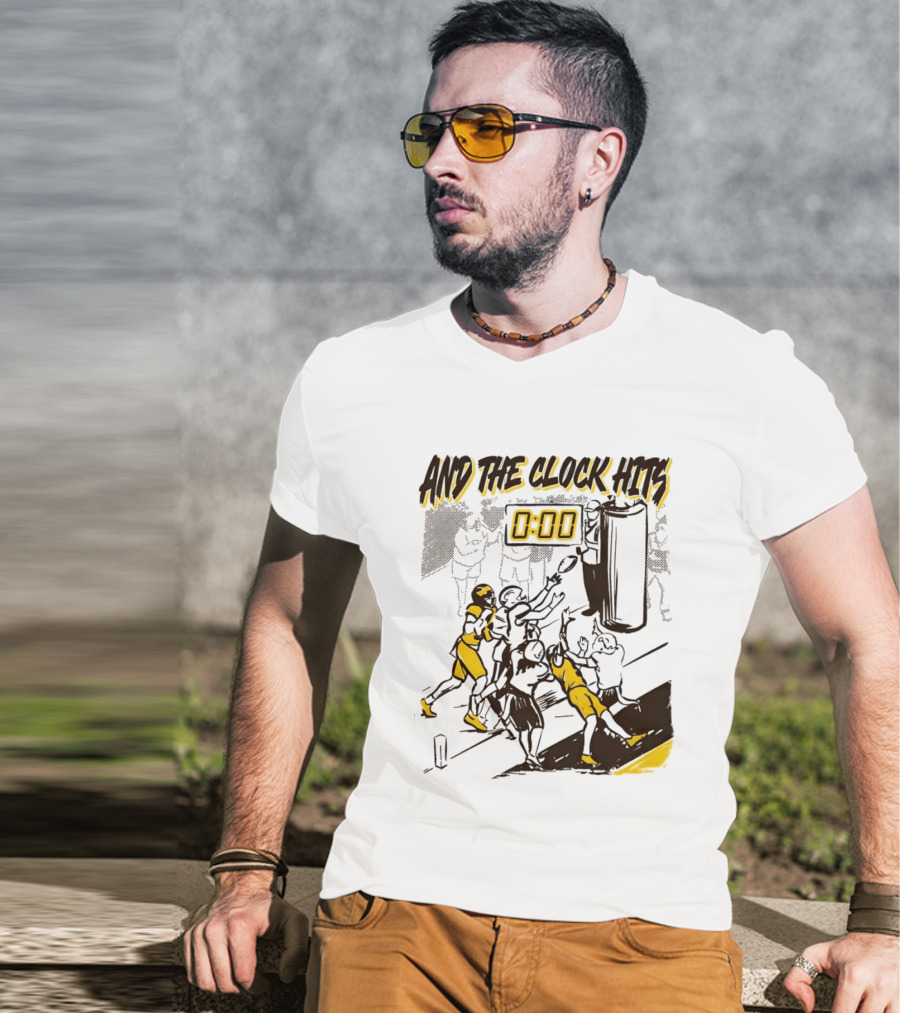 Western Michigan Broncos And The Hits 0 00 WSU Vs Michigan Sports Moment T-Shirt