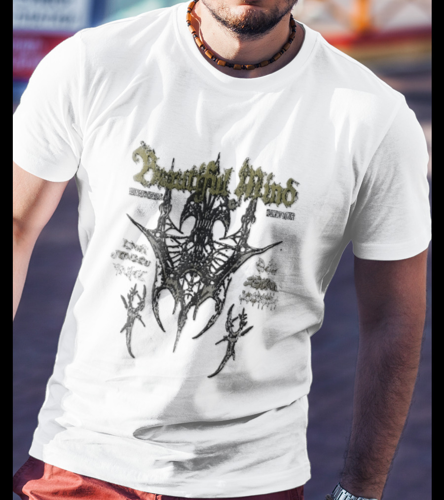 Beautiful Mind Xdinary Heroes World Tour Metal Sigil Gaon Jungsu Roster Distressed Spiky T-Shirt