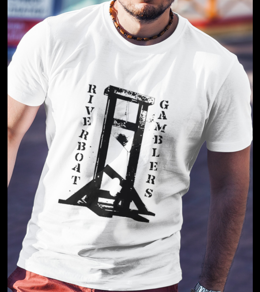 Riverboat Gamblers Guillotine Execution T-Shirt