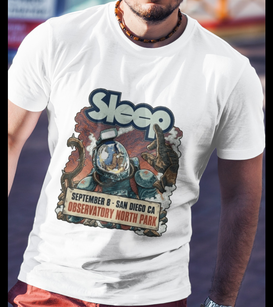 Sleep Sep 8 2026 Observatory North Park In San Diego California T-Shirt