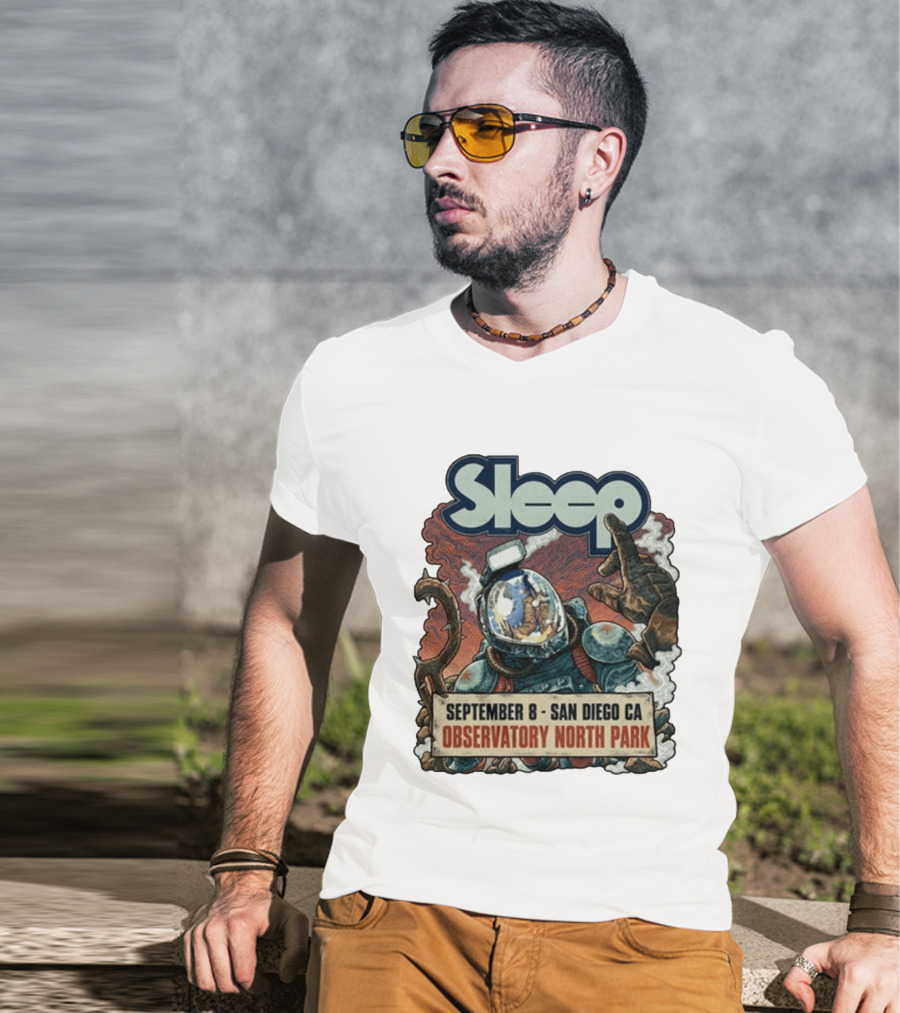 Sleep Sep 8 2026 Observatory North Park In San Diego California T-Shirt
