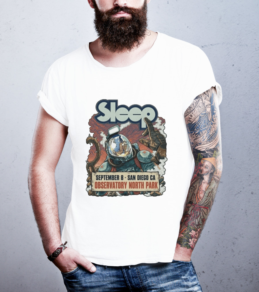 Sleep Sep 8 2026 Observatory North Park In San Diego California T-Shirt